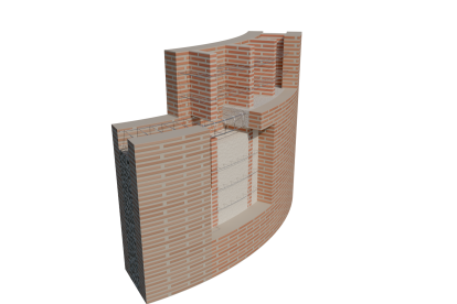 Simulación del resultado de las obras de la iglesia de Muriel de Zapardiel