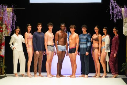 Un momento de la gala de la moda en el LAVA.