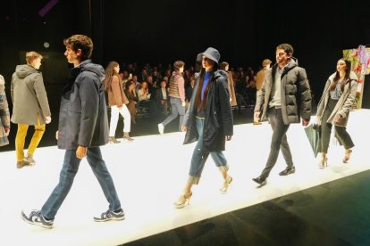 Un momento de la gala de la moda en el LAVA.