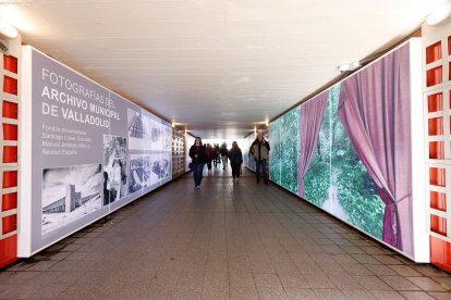 Reparación y mejora del túnel peatonal del Arco de Ladrillo de Valladolid.