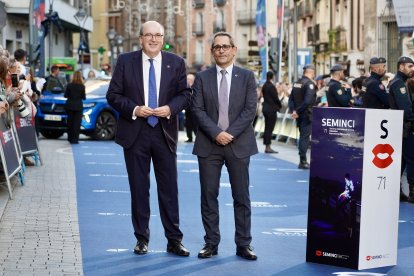 Invitados en la alfombra de la 71 Semana Internacional de Cine de Valladolid