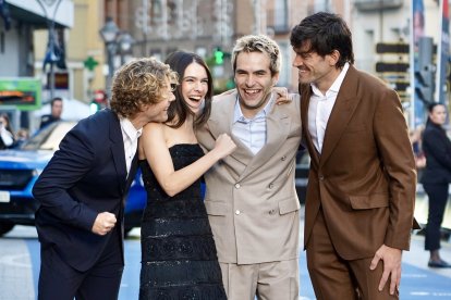 Invitados en la alfombra de la 71 Semana Internacional de Cine de Valladolid
