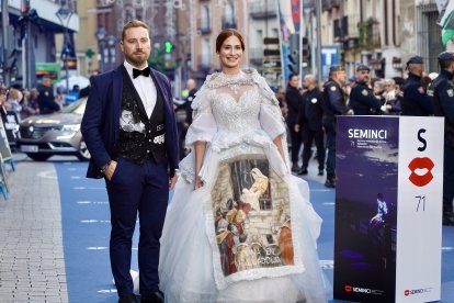 Invitados en la alfombra de la 71 Semana Internacional de Cine de Valladolid