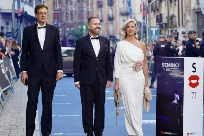 Invitados en la alfombra de la 71 Semana Internacional de Cine de Valladolid