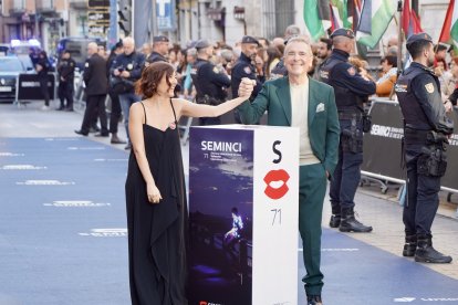 Invitados en la alfombra de la 71 Semana Internacional de Cine de Valladolid