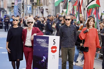 Invitados en la alfombra de la 71 Semana Internacional de Cine de Valladolid