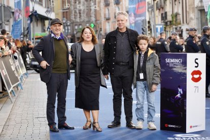 Invitados en la alfombra de la 71 Semana Internacional de Cine de Valladolid