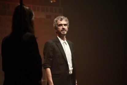 Un momento de la actuación 'Federico' en el espacio al Norte a la Izquierda de Valladolid.