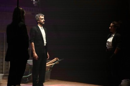 Un momento de la actuación 'Federico' en el espacio al Norte a la Izquierda de Valladolid.