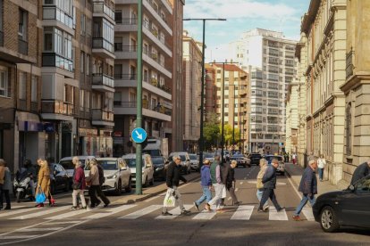 La calle San Ildefonso en la actualidad