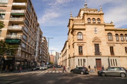La calle San Ildefonso en la actualidad