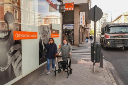 La calle San Ildefonso en la actualidad