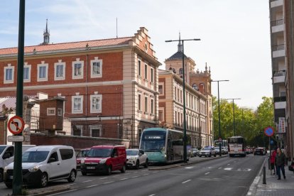 La calle San Ildefonso en la actualidad