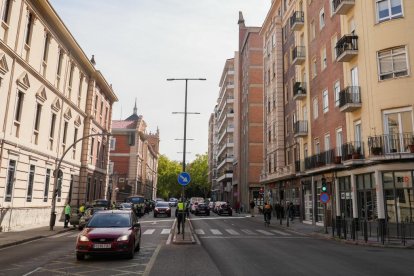 La calle San Ildefonso en la actualidad