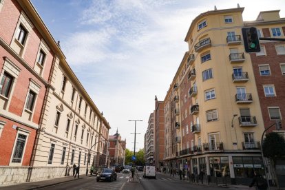 La calle San Ildefonso en la actualidad