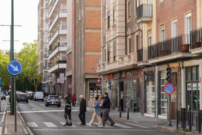 La calle San Ildefonso en la actualidad