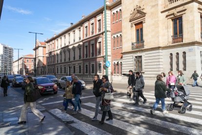 La calle San Ildefonso en la actualidad