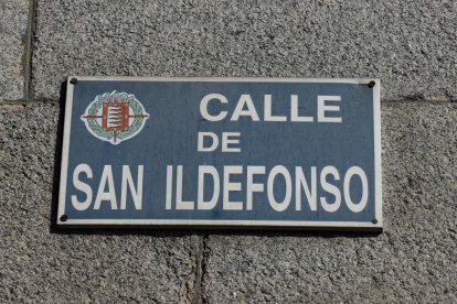 La calle San Ildefonso en la actualidad