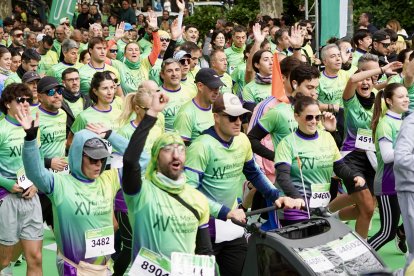 Celebración de la XV edición de Valladolid En Marcha Contra el Cáncer.