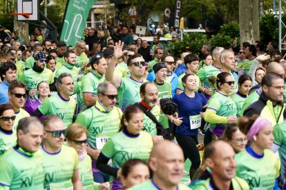 Celebración de la XV edición de Valladolid En Marcha Contra el Cáncer.