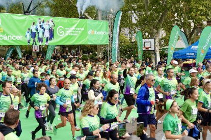 Celebración de la XV edición de Valladolid En Marcha Contra el Cáncer.