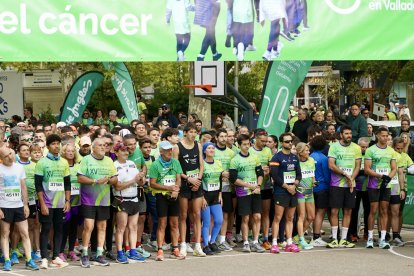Celebración de la XV edición de Valladolid En Marcha Contra el Cáncer.