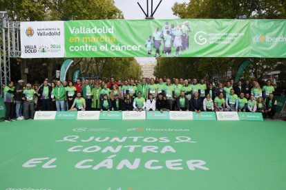 Celebración de la XV edición de Valladolid En Marcha Contra el Cáncer.