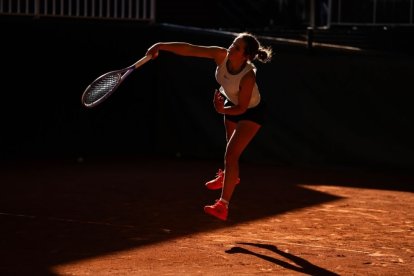 La vallisoletana Ainara García, en el el Real Club Jolaseta de Bilbao.
