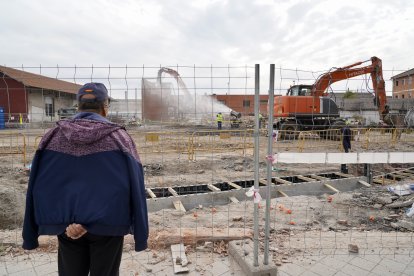 Derribo de edificios y estructuras aledañas a la estación de Valladolid-Campo Grande