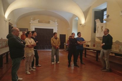 Inédito descubrimiento de alumnos de la UVA en las Descalzas Reales de Valladolid.