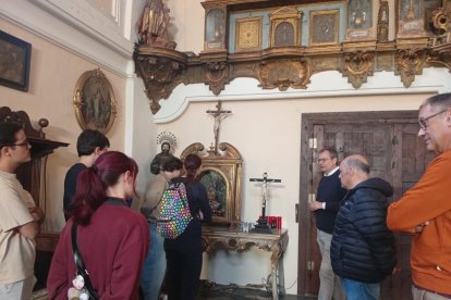 Inédito descubrimiento de alumnos de la UVA en las Descalzas Reales de Valladolid.