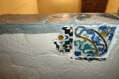 Inédito descubrimiento de alumnos de la UVA en las Descalzas Reales de Valladolid.