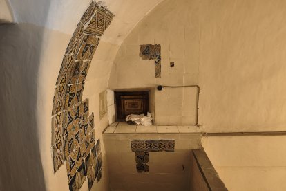 Inédito descubrimiento de alumnos de la UVA en las Descalzas Reales de Valladolid.