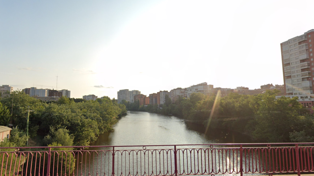 Río Pisuerga en Valladolid