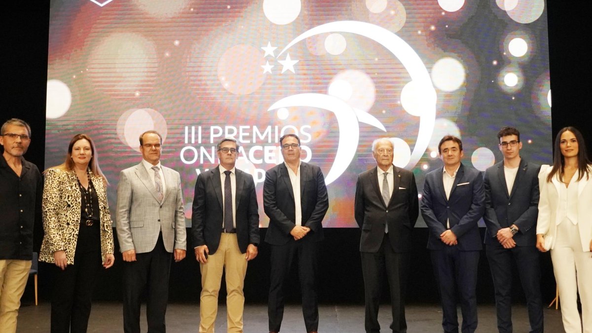 Galardonados con los III Premios Onda Cero Valladolid