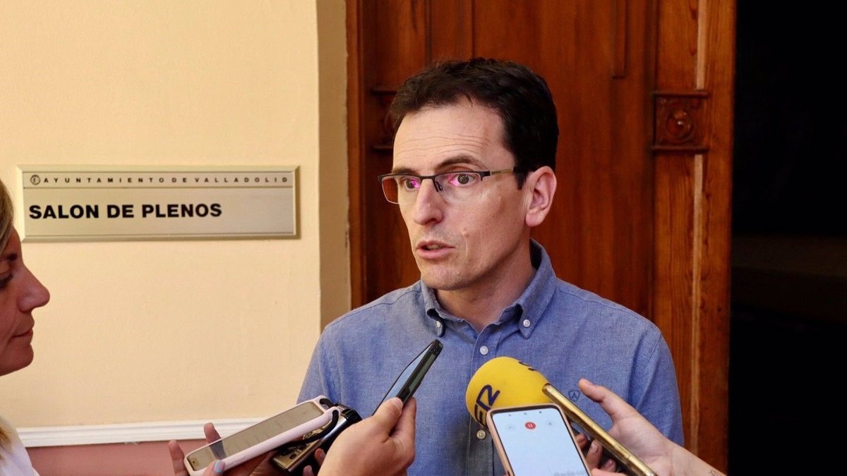 El portavoz del Grupo Municipal Socialista en el Ayuntamiento de Valladolid, Pedro Herrero. -EP