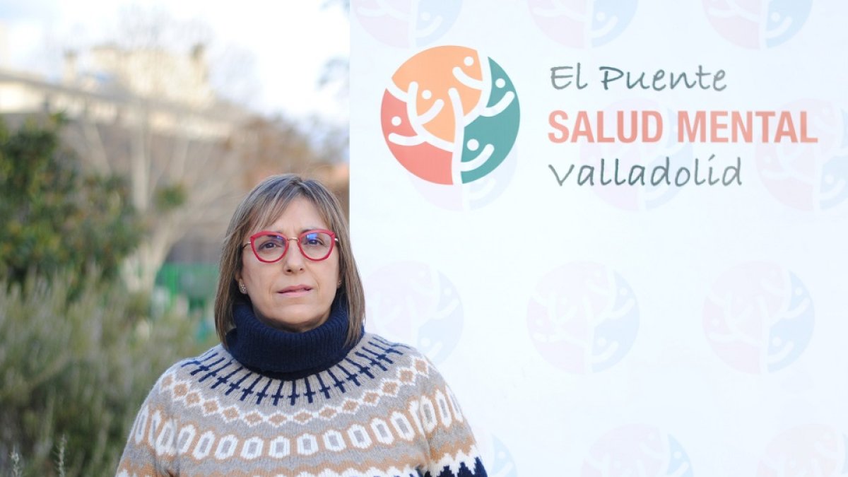 Raquel Barbero, presidenta de El Puente Salud Mental Valladolid. -ICAL