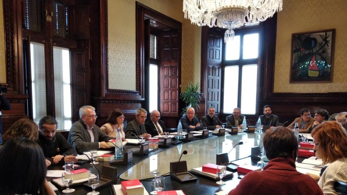 Junta de portavoces en el Parlament de Catalunya-EUROPA PRESS