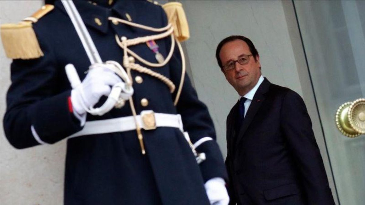 Francois Hollande.-REUTERS / PHILIPPE WOJAZER