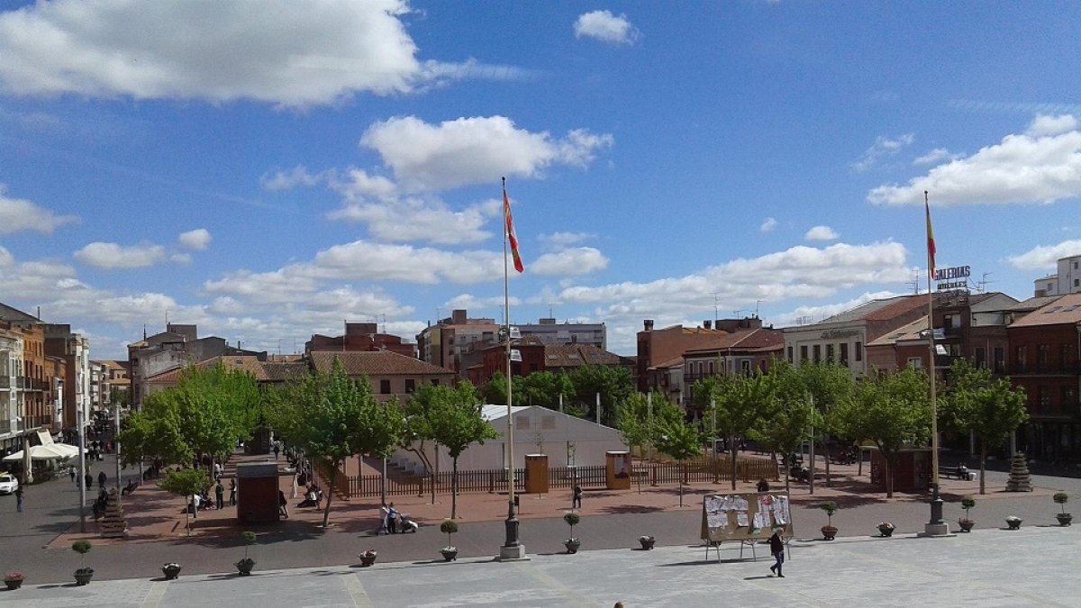 Plaza Mayor de la Hispanidad de Medina del Campo (Valladolid). - EUROPA PRESS
