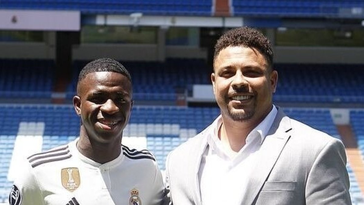 Vinícius y Ronaldo.