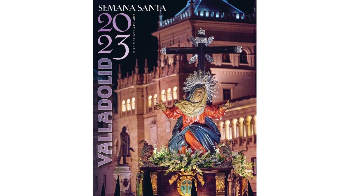 Cartel de la Semana Santa de Valladolid en 2023.