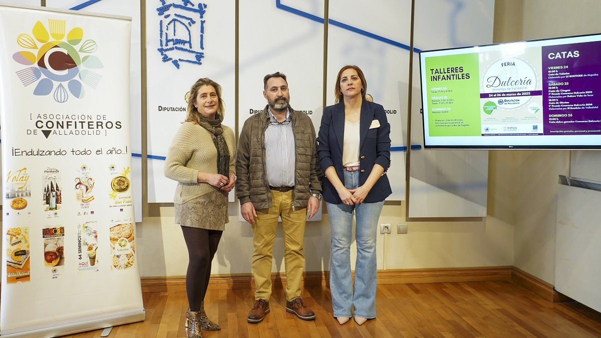 La Diputación de Valladolid presenta la primera edición de la Feria Dulcería. DIPUTACIÓN VALLADOLID