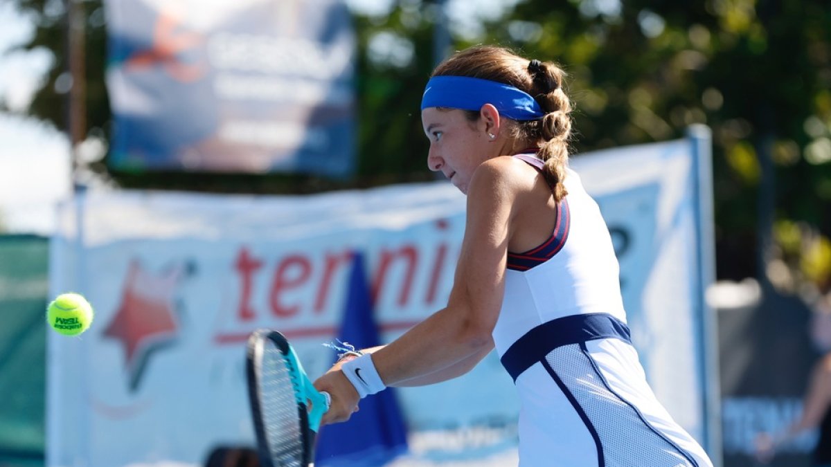 Torneo internacional de Tenis femenino WTA. Bahía Sánchez-Marín vs. Elisabeth Jurna. Joaquín Rivas / Photogenic.