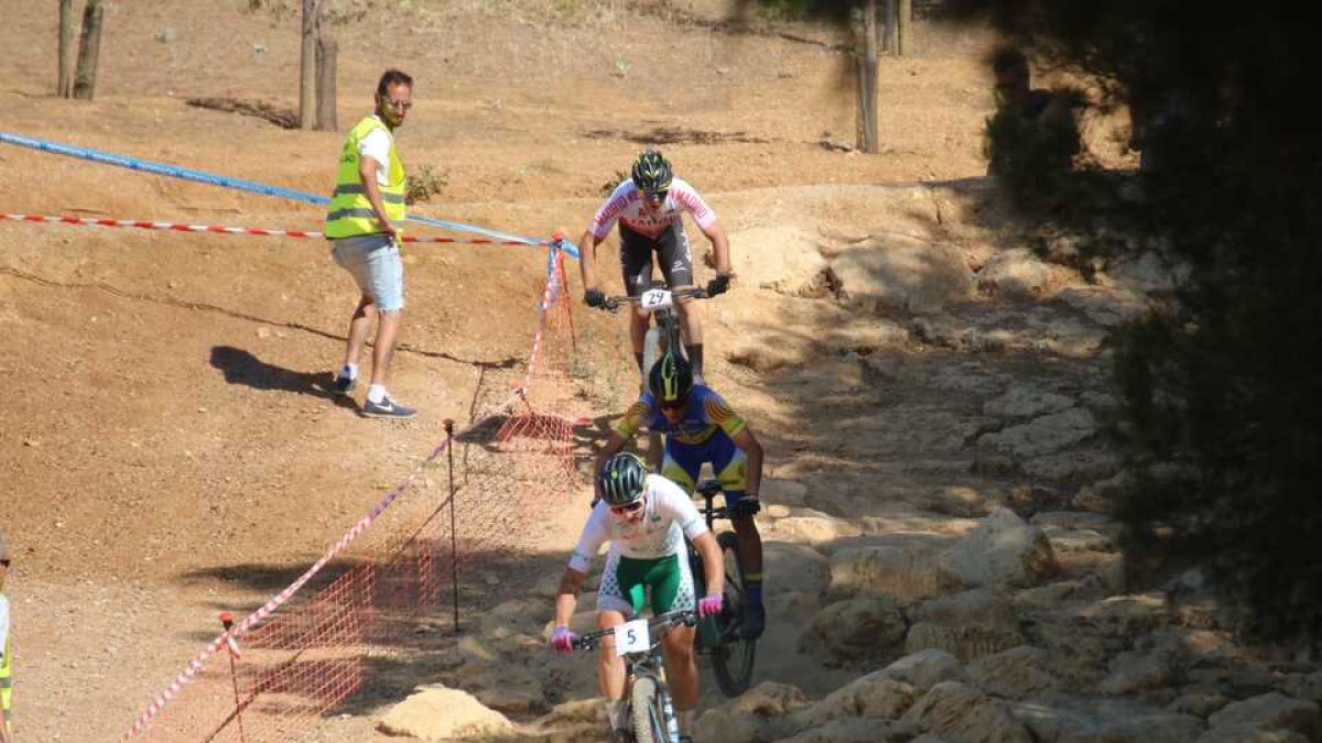 Tercera jornada en el Campeonato Escolar de Ciclismo en Valladolid. M. A.