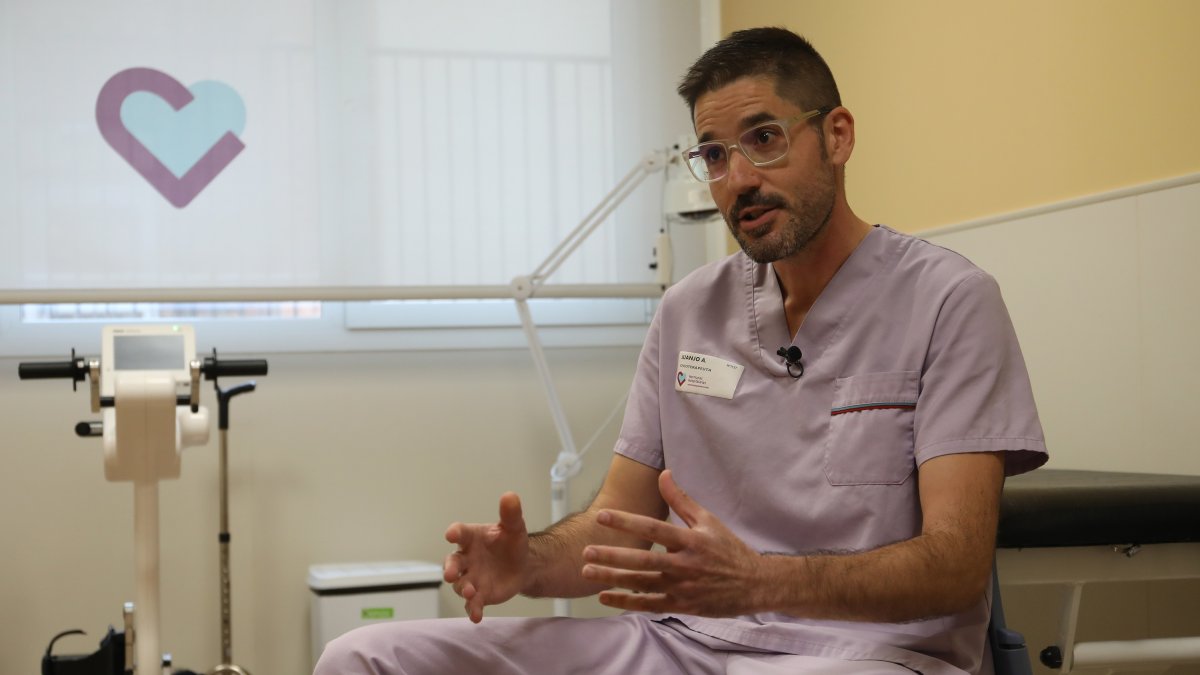 Entrevista a Juan José Almagro, fisoterapeuta de Hermanas Hospitalarias de Palencia.- ICAL