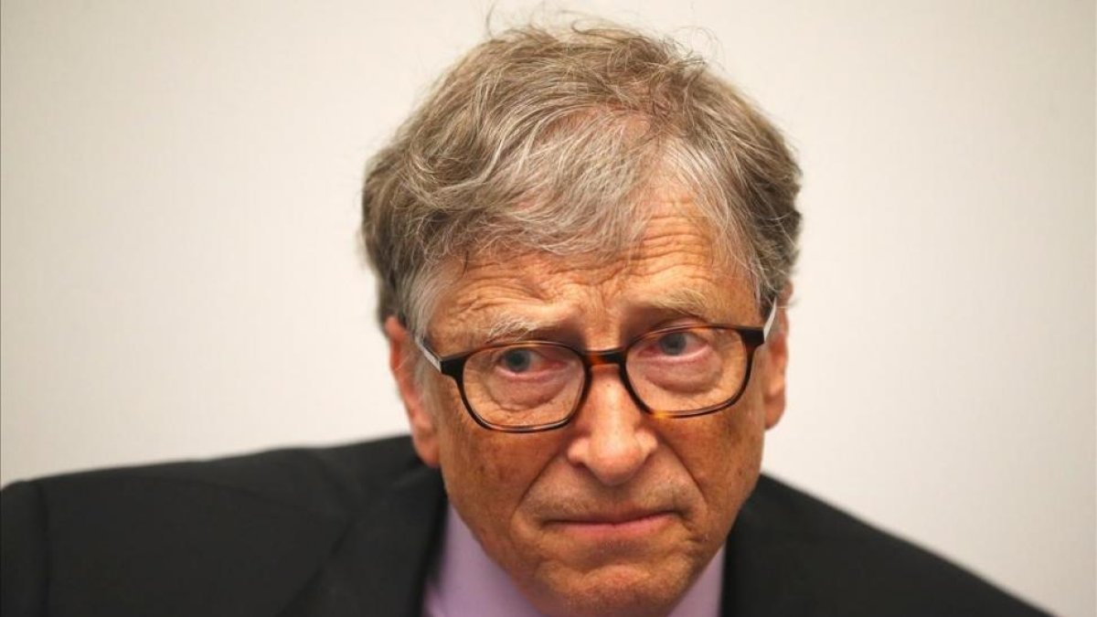 Bill Gates, este jueves en Londres.-REUTERS