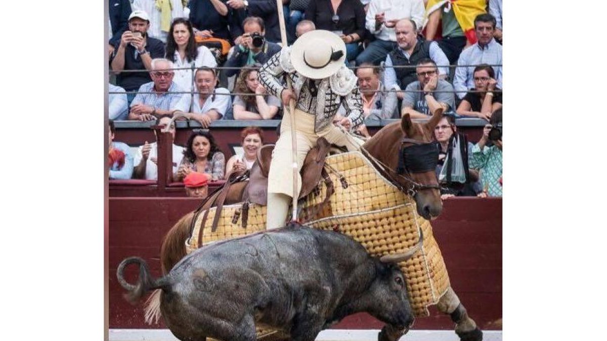 El varilarguero vallisoletano Pedro Iturralde. D.V.