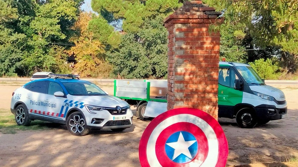 Recuperan el escudo del Capitán América. -POLICIAVLL