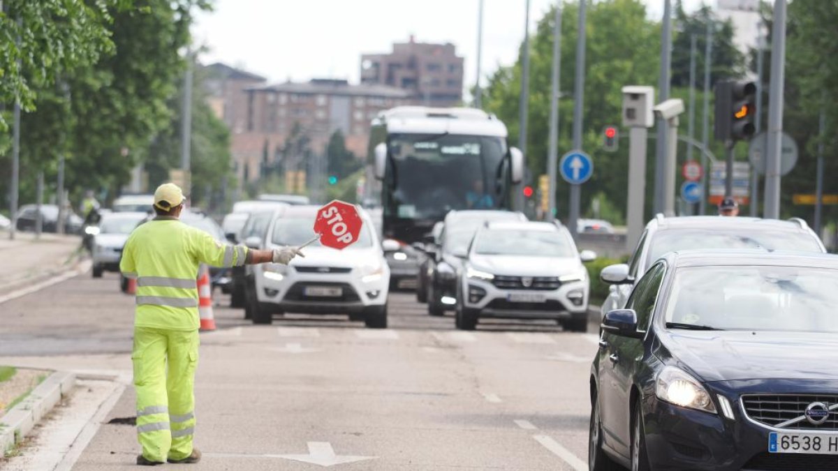 Obras en la avenida de Salamanca.- PHOTOGENIC